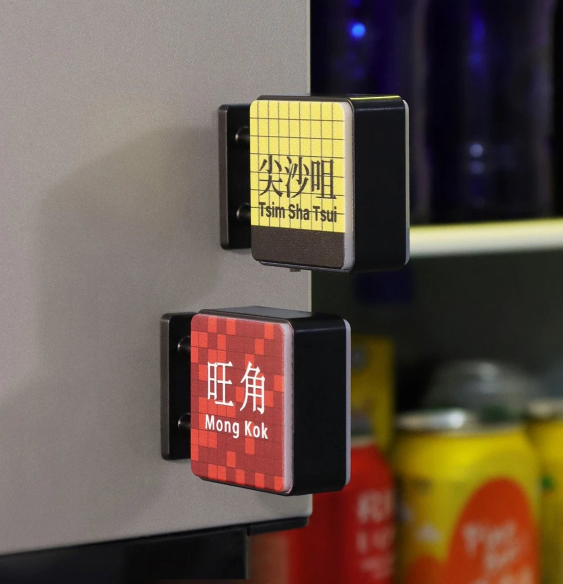 Hong Kong Station Lightbox Magnet