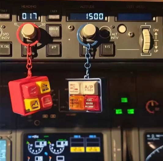 Aircraft Sound Simulator Keychain