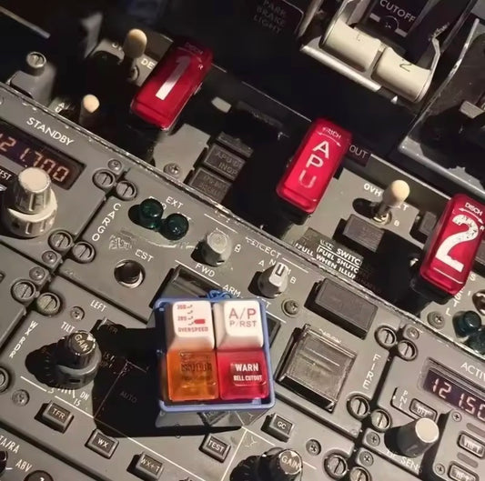 Aircraft Sound Simulator Keychain
