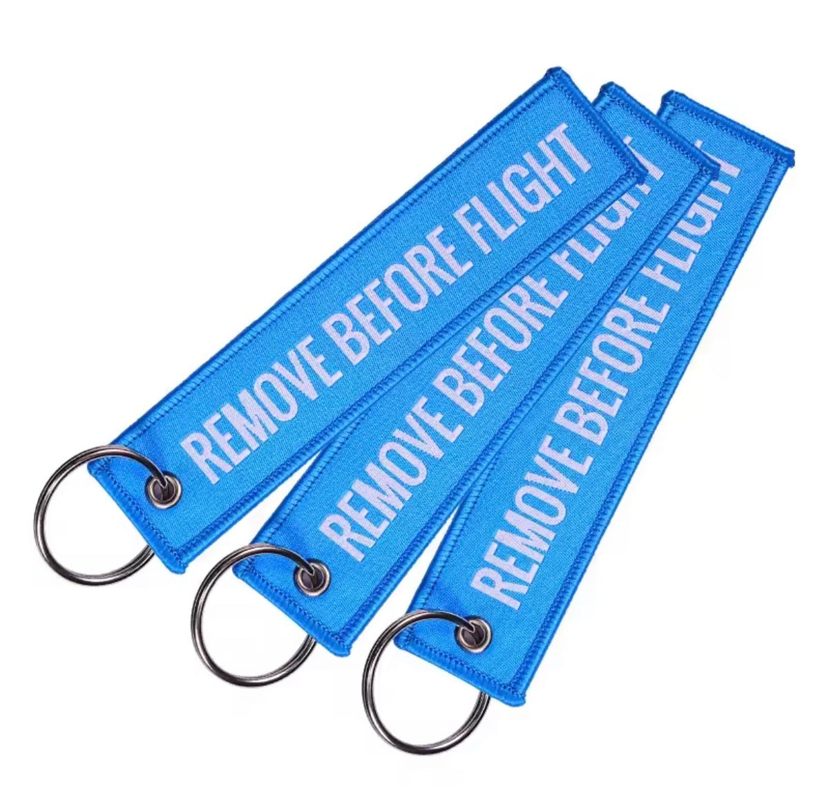 Remove Before Flight Keychain｜航空警示鑰匙圈