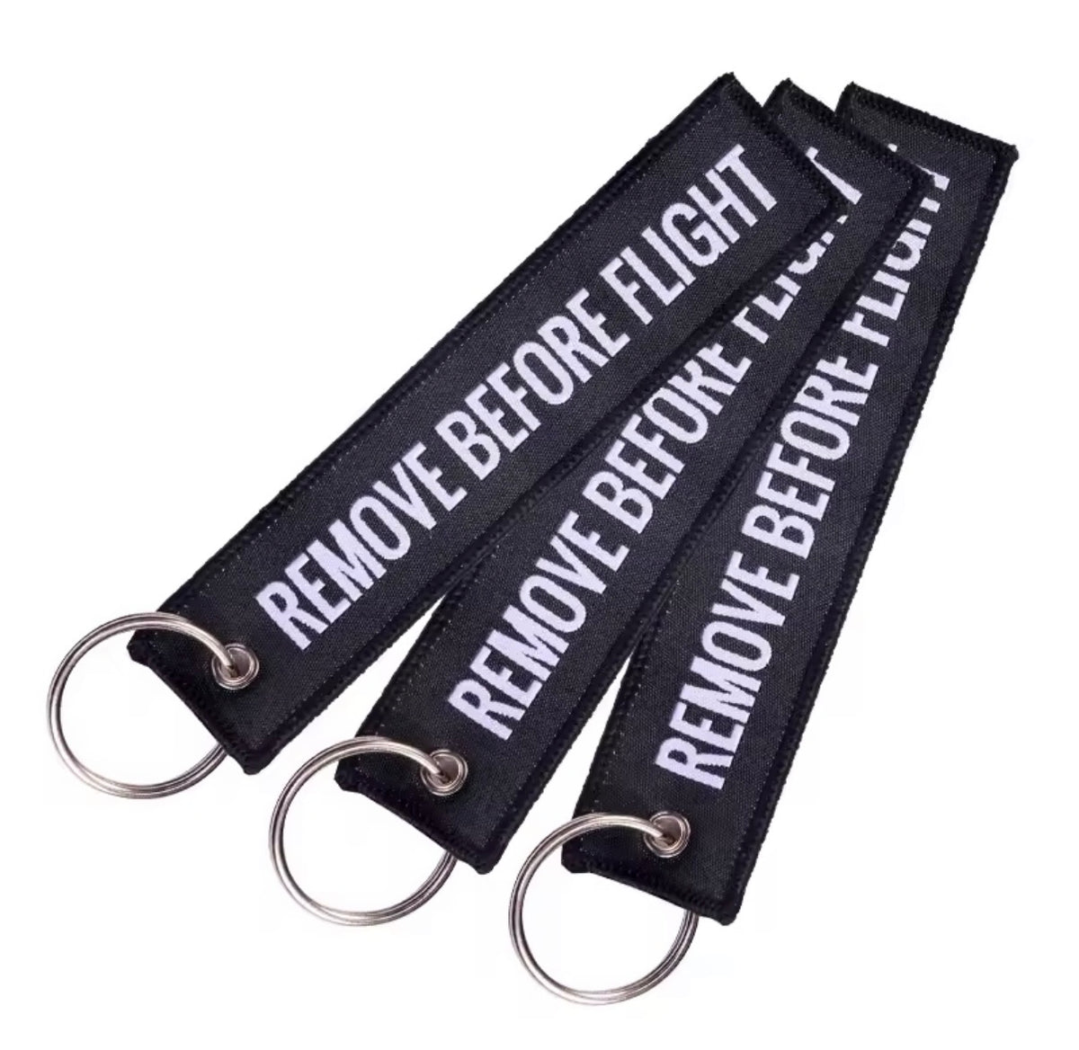 Remove Before Flight Keychain｜航空警示鑰匙圈